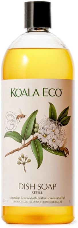Koala Eco Dish Soap, Australian Lemon Myrtle & Mandarin Essential Oil, 16oz