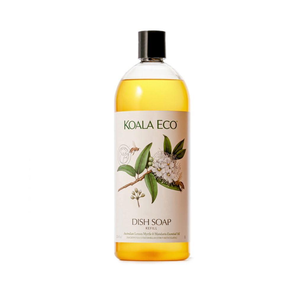 Koala Eco Dish Soap, Australian Lemon Myrtle & Mandarin Essential Oil, 16oz