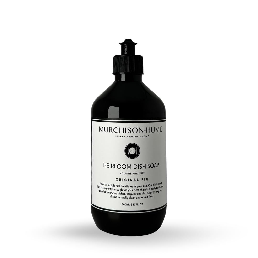 Murchison-Hume Heirloom Dish Soap | Plant-Based Dishwashing Liquid | Tough on Grease | Gentle on Hands & Sensitive Skin | Non-Toxic | Safe for Fine China | Australian White Grapefruit | 16 fl oz