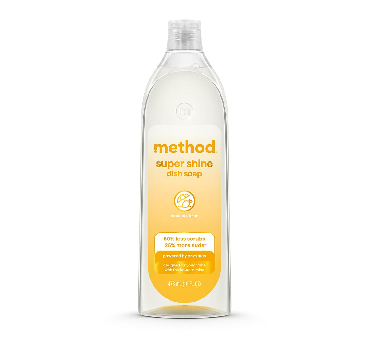method Super Shine Liquid Dish Soap Refill, Dewy Daze Scented, 48 fl oz