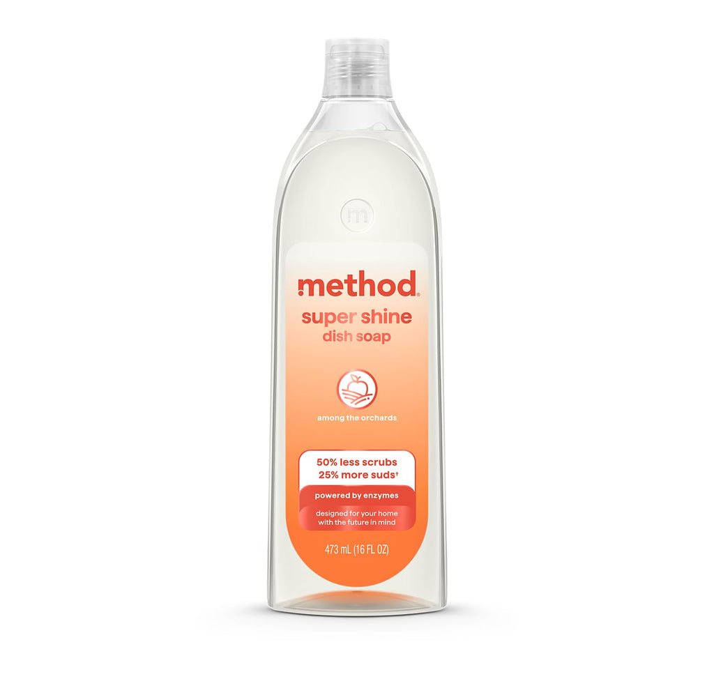 method Super Shine Liquid Dish Soap Refill, Dewy Daze Scented, 48 fl oz