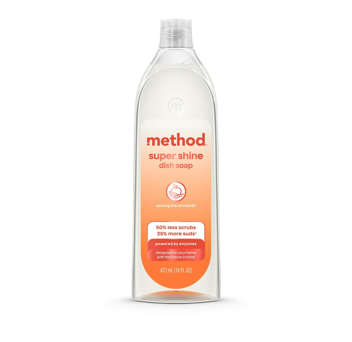 method Super Shine Liquid Dish Soap Refill, Dewy Daze Scented, 48 fl oz