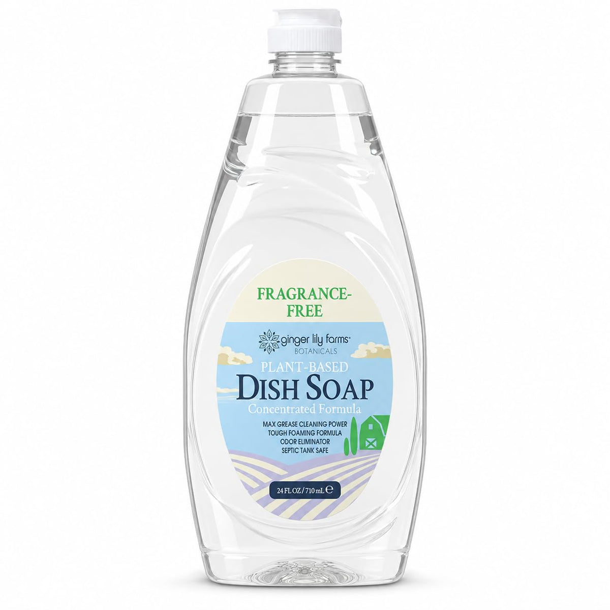 Ginger Lily Farms Botanicals Liquid Dish Soap, 128oz, Lavender Chamomile