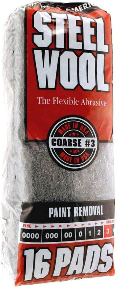 HOMAX PRODUCTS TV713206 #0000 Steel Wool Pad (12 Pads)