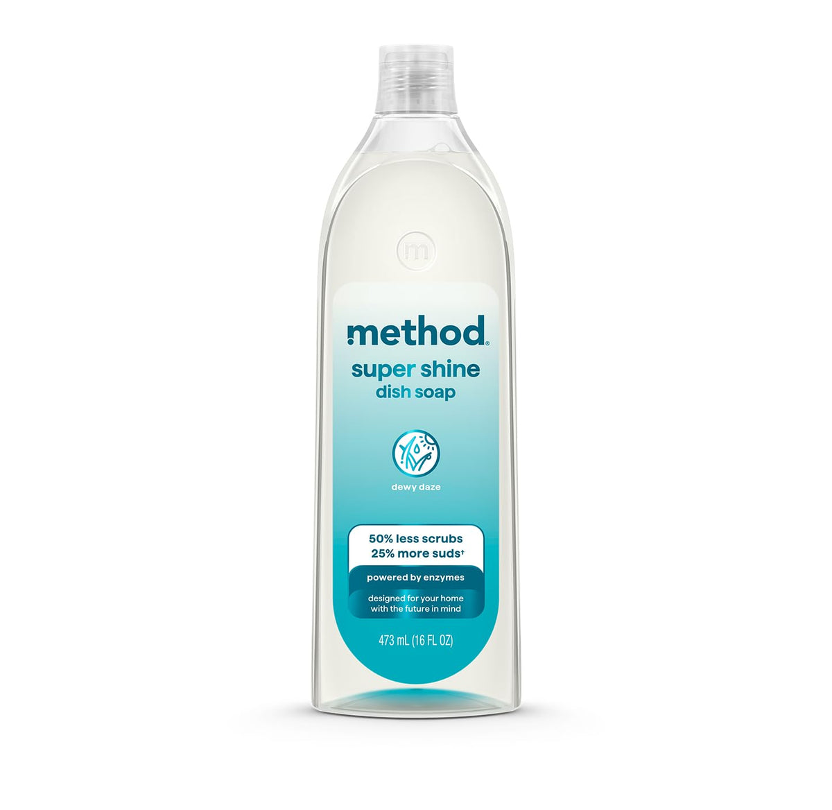 method Super Shine Liquid Dish Soap Refill, Dewy Daze Scented, 48 fl oz