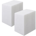 Hoolerry White Scrub Pads Non Scratch Multi Surface,6 X 9 Inch,White