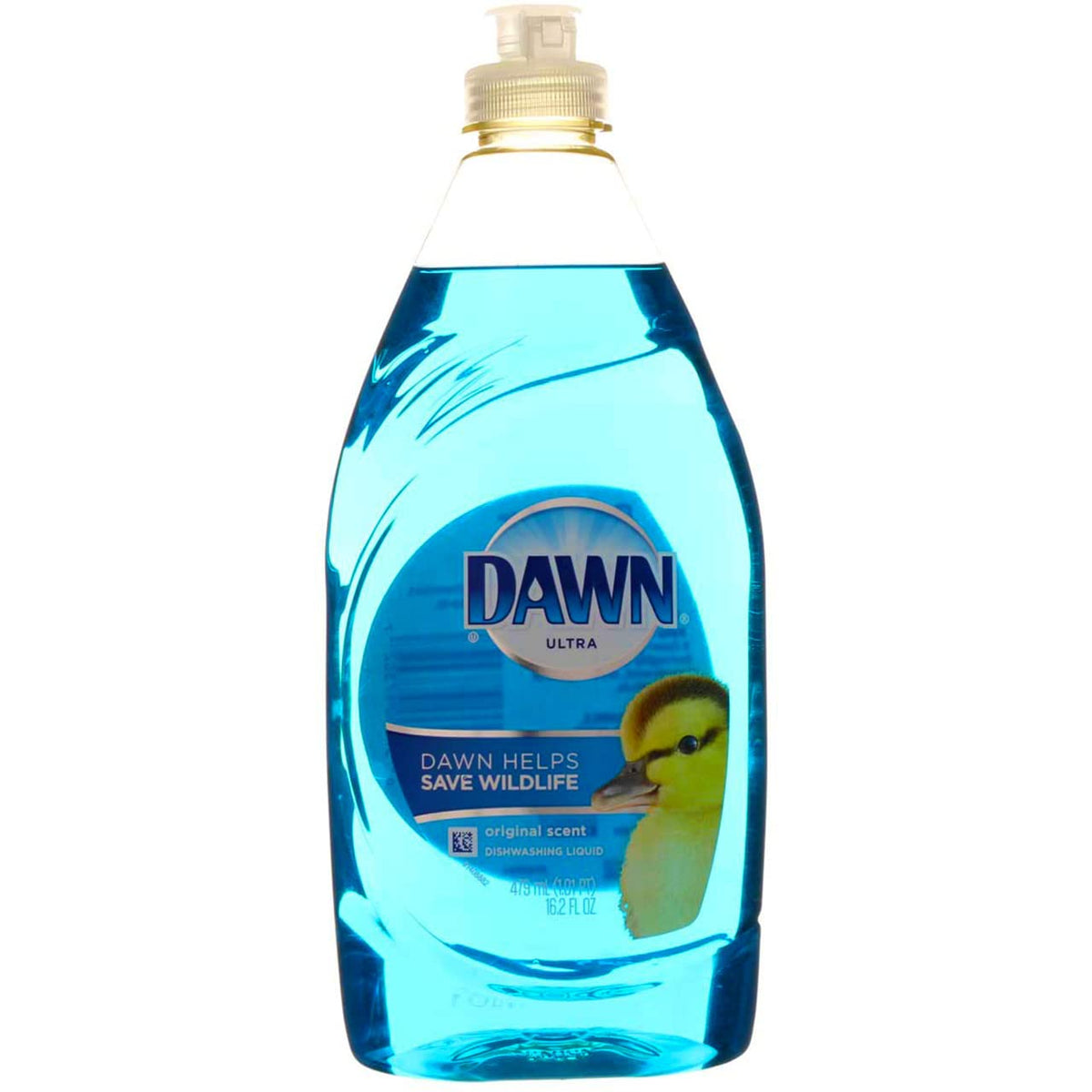Dawn Ultra Original Dish Soap Refill Jug Large Size Blue Liquid Dishwashing Detergent, Powerful Soap for Grease, 51.5oz (Pack of 2)