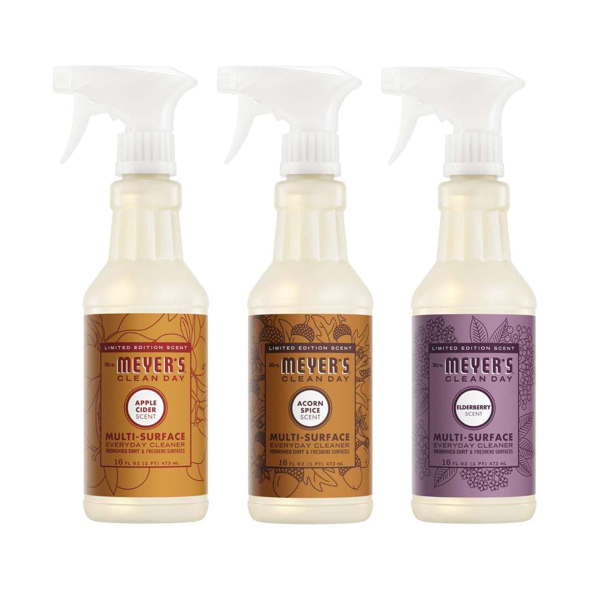 MRS. MEYER'S CLEAN DAY Liquid Dish Soap, Lavender, 16 fl. oz - Pack of 3