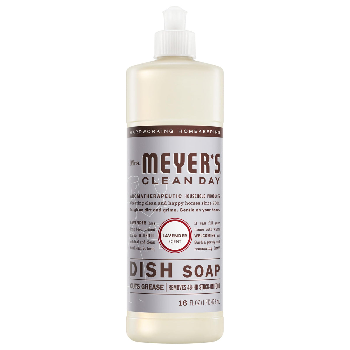 MRS. MEYER'S CLEAN DAY Liquid Dish Soap, Apple Cider, 16 fl oz, 3 Pack