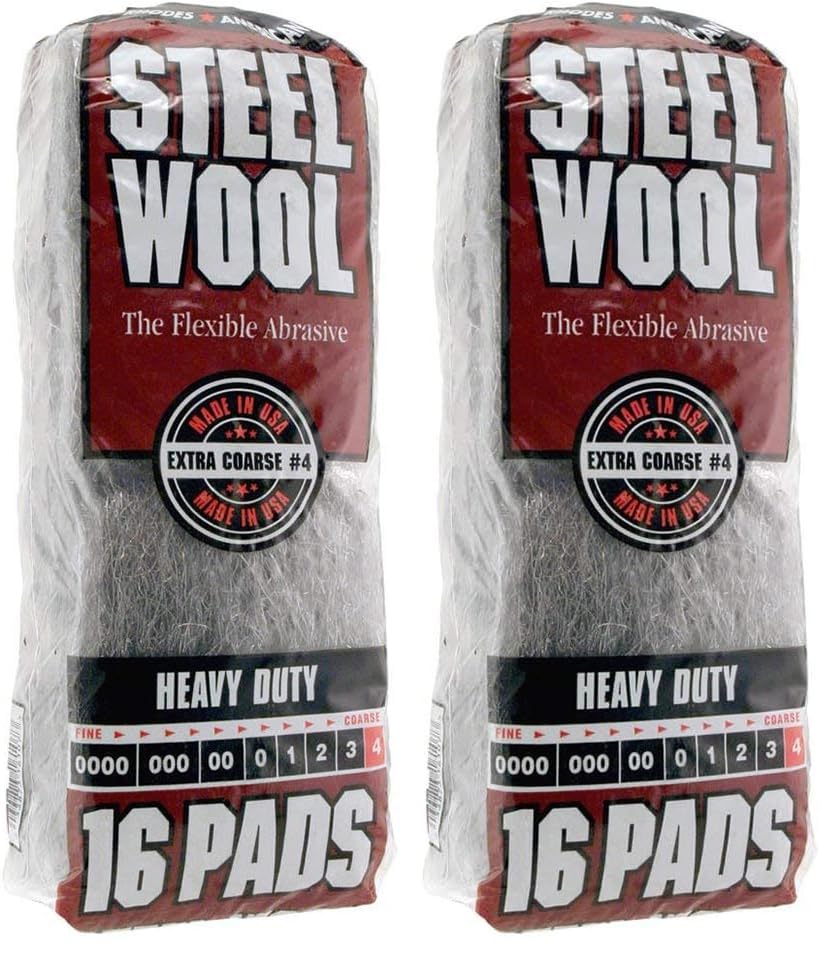 HOMAX PRODUCTS TV713206 #0000 Steel Wool Pad (12 Pads)