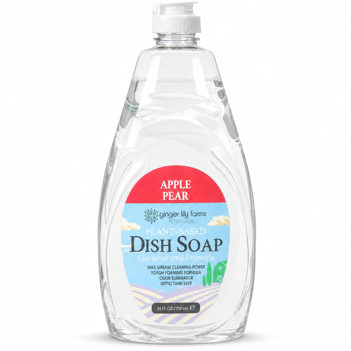 Ginger Lily Farms Botanicals Liquid Dish Soap, 128oz, Lavender Chamomile