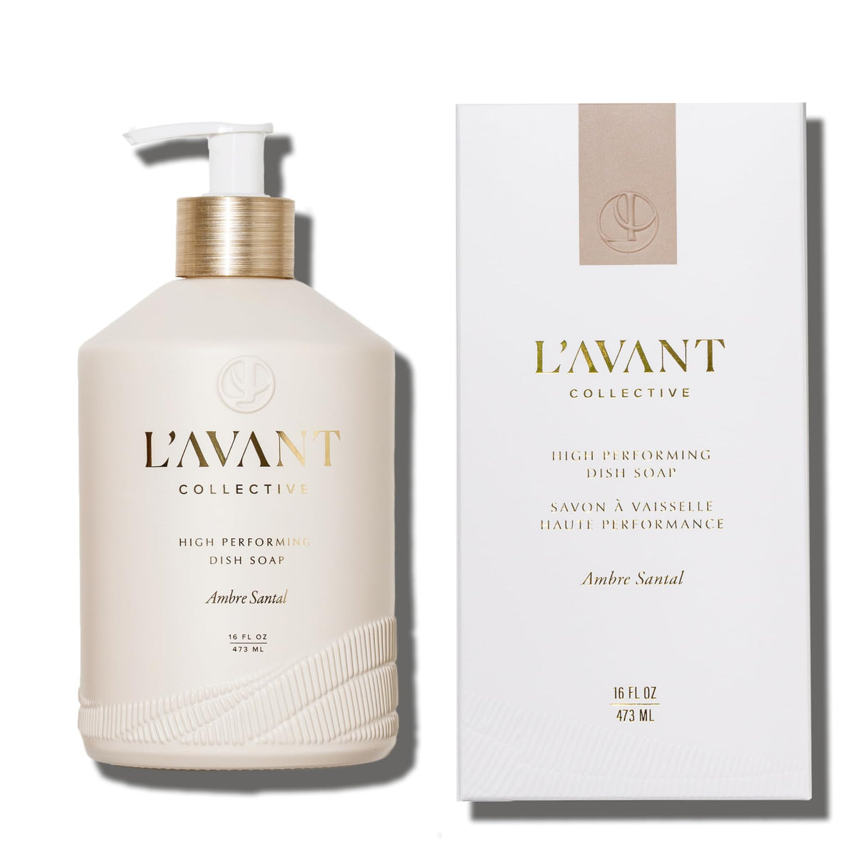 L'AVANT Collective Dish Soap Refill 32oz, Plant-Based, Blushed Bergamot