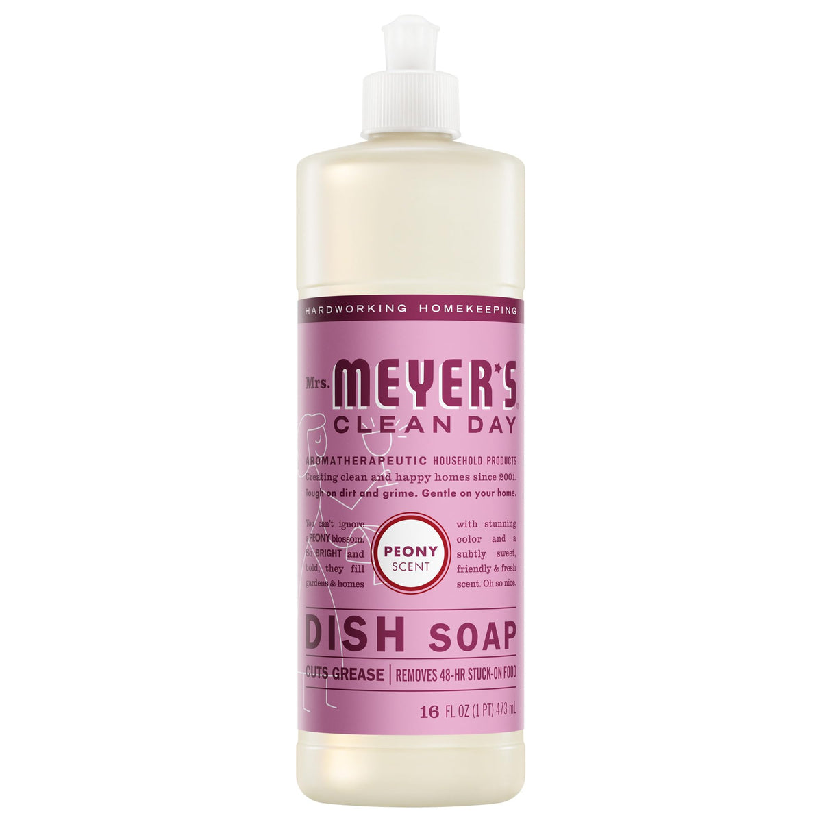 MRS. MEYER'S CLEAN DAY Liquid Dish Soap, Apple Cider, 16 fl oz, 3 Pack