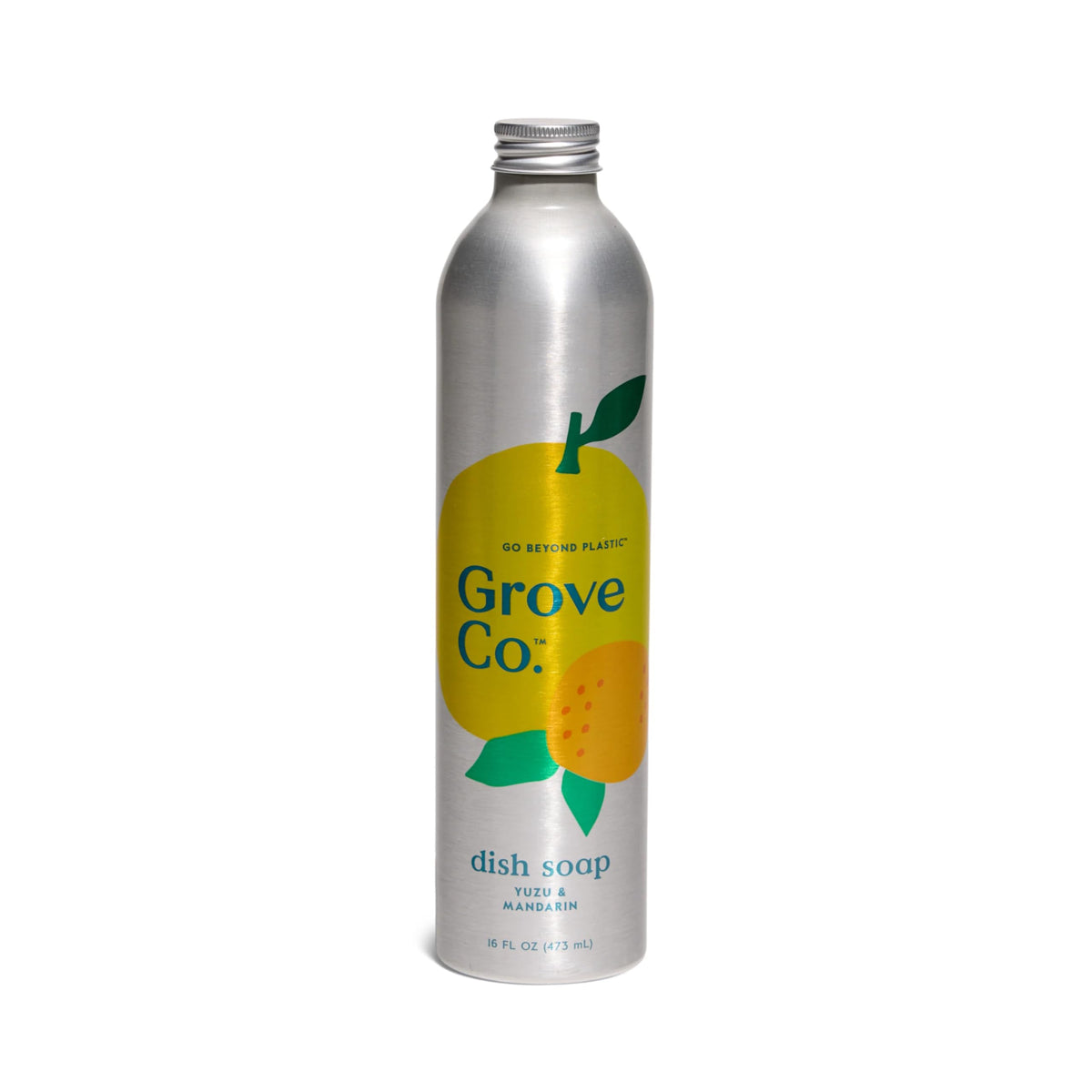 Grove Co. Dish Soap, 3 x 16 fl oz Refills, Orange & Rosemary