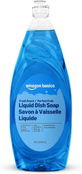 Amazon Basics Dish Soap, Fresh Scent, 50 fl oz, Pack of 1, Packaging May Vary