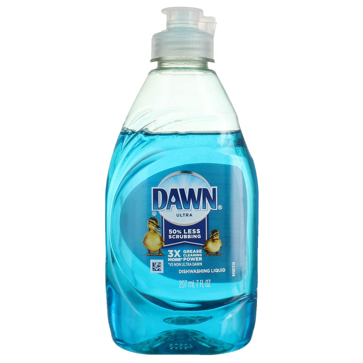 Dawn Ultra Original Dish Soap Refill Jug Large Size Blue Liquid Dishwashing Detergent, Powerful Soap for Grease, 51.5oz (Pack of 2)