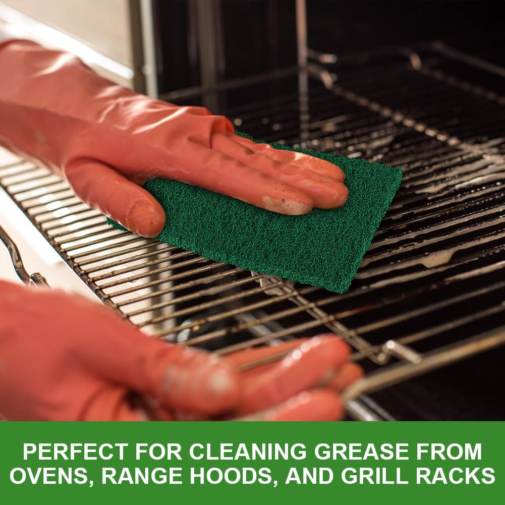 AIDEA Heavy Duty Scouring Pads 24PK, Brillo Pads Cleaning Pads, 5.5in*3.5in