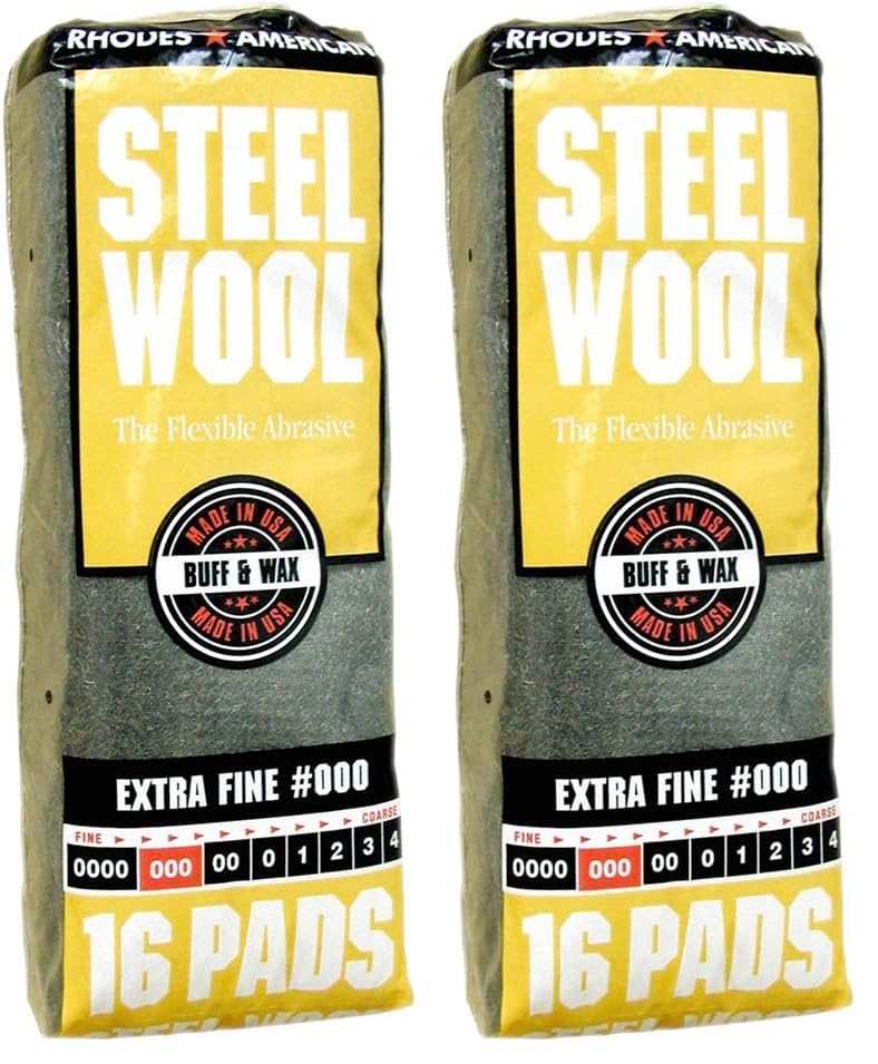 HOMAX PRODUCTS TV713206 #0000 Steel Wool Pad (12 Pads)