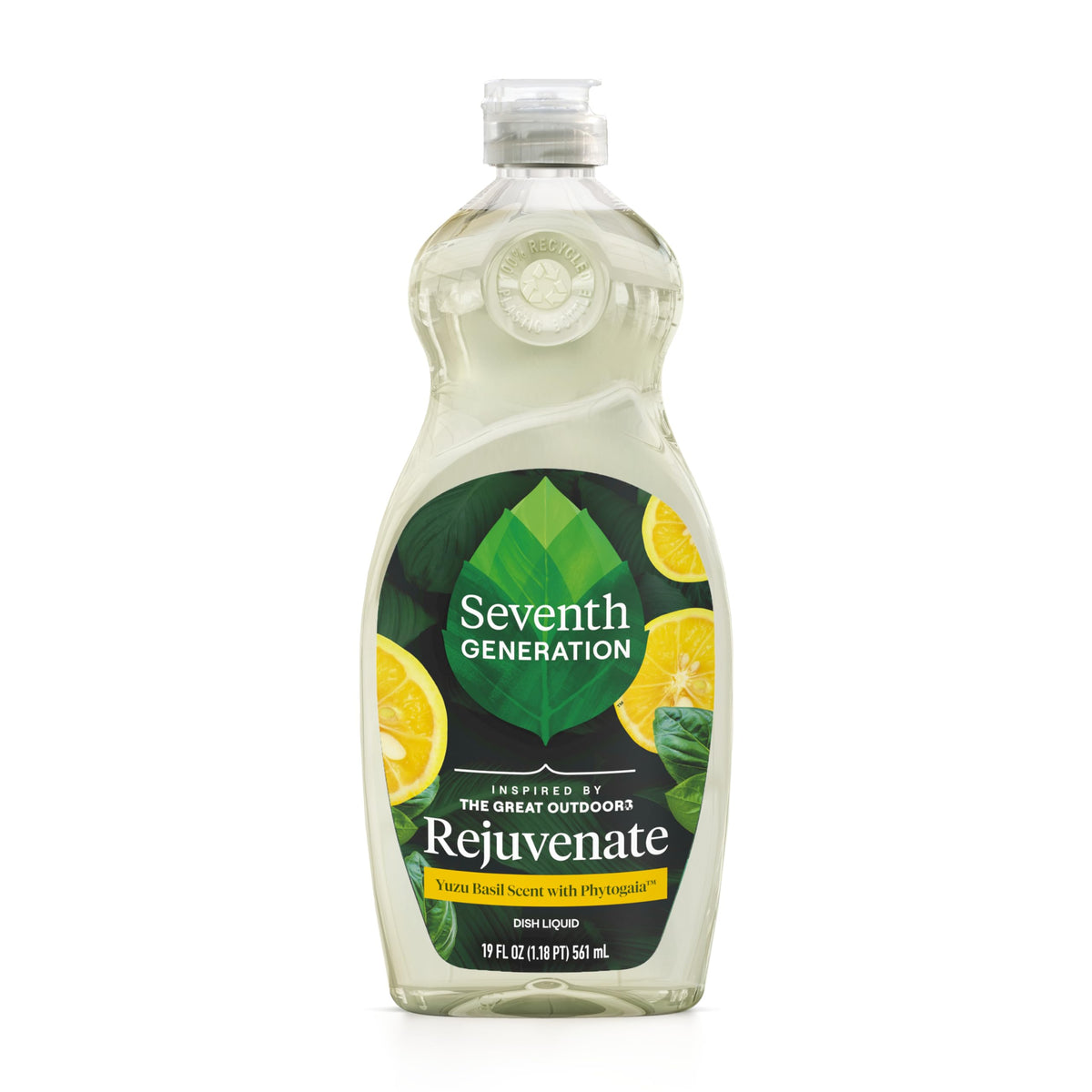 Seventh Generation Dish Liquid Soap Clementine Zest Lemongrass Pack of 6 Dishwashing Soap Liquid Soap 19 oz