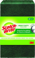 Scotch-Brite Heavy Duty Scouring Pad, 8 Pack