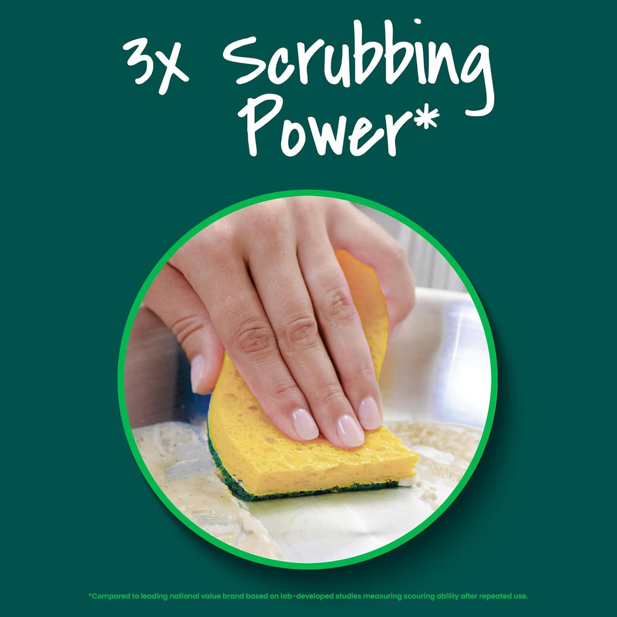 Scotch-Brite Heavy Duty Scrub Sponges, 12 Pack