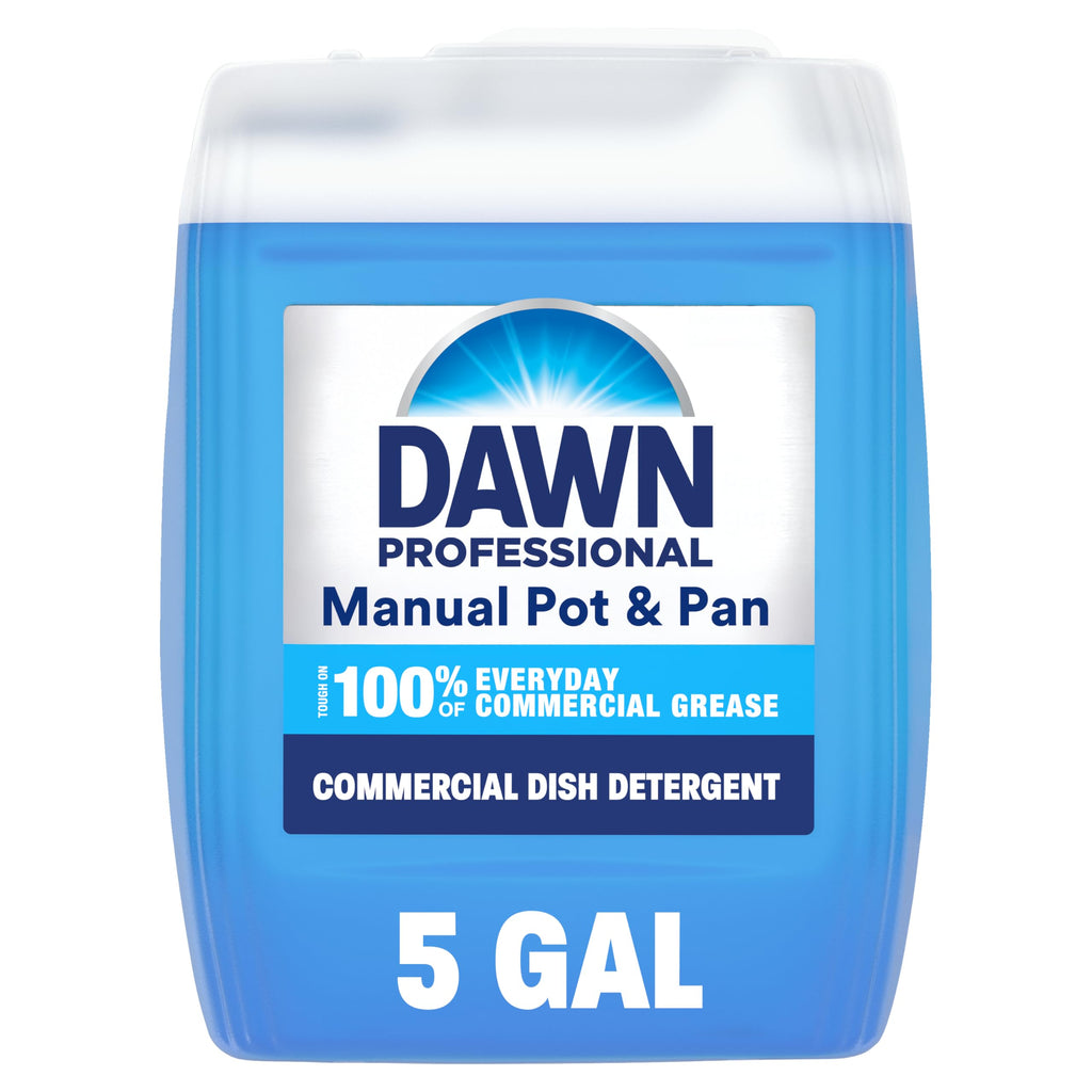 Dawn PRO Manual Pot & Pan Detergent, Bulk Liquid Dish Soap (1 gal, 2 pack)