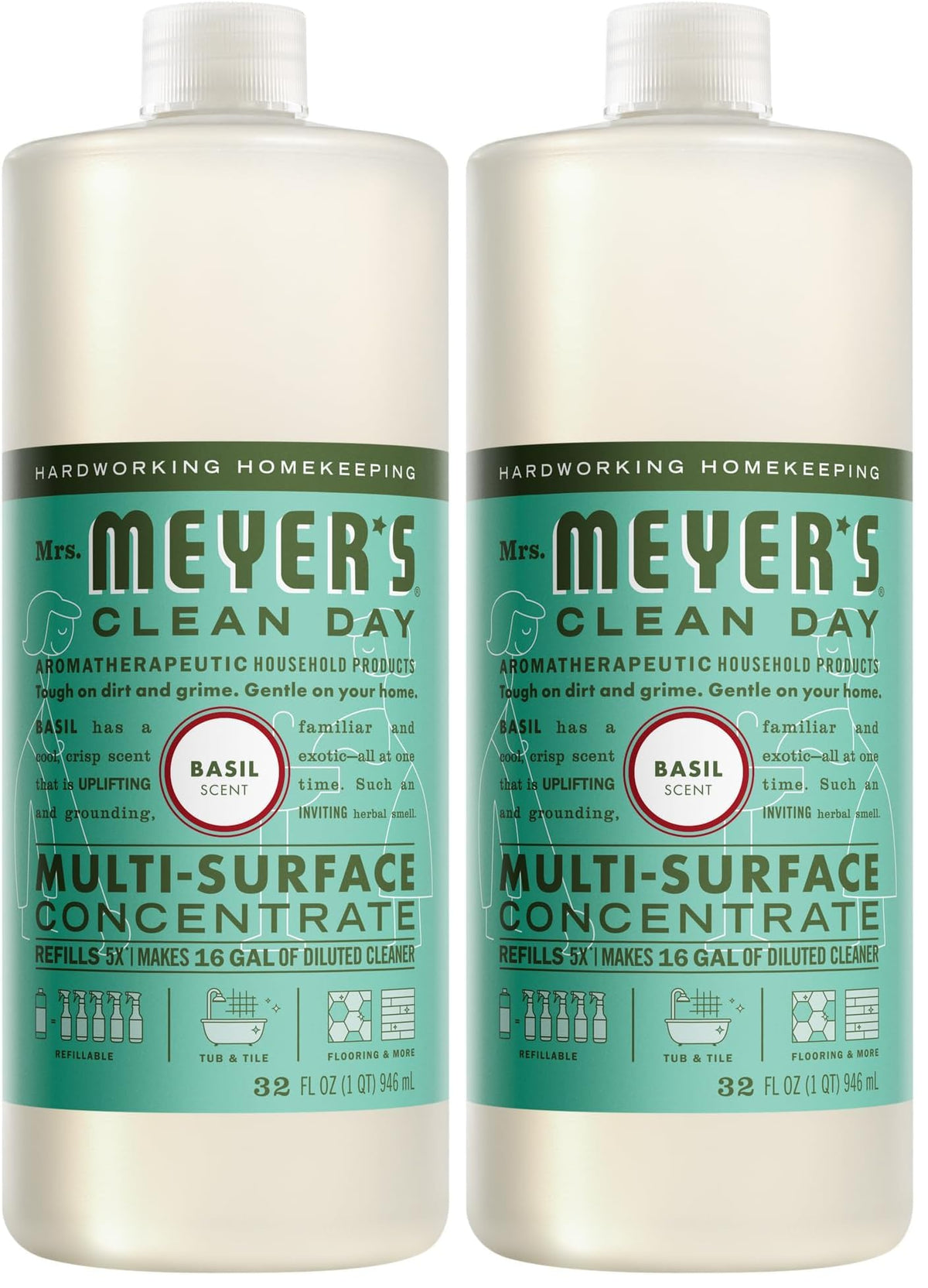 MRS. MEYER'S CLEAN DAY Liquid Dish Soap, Lavender, 16 fl. oz - Pack of 3