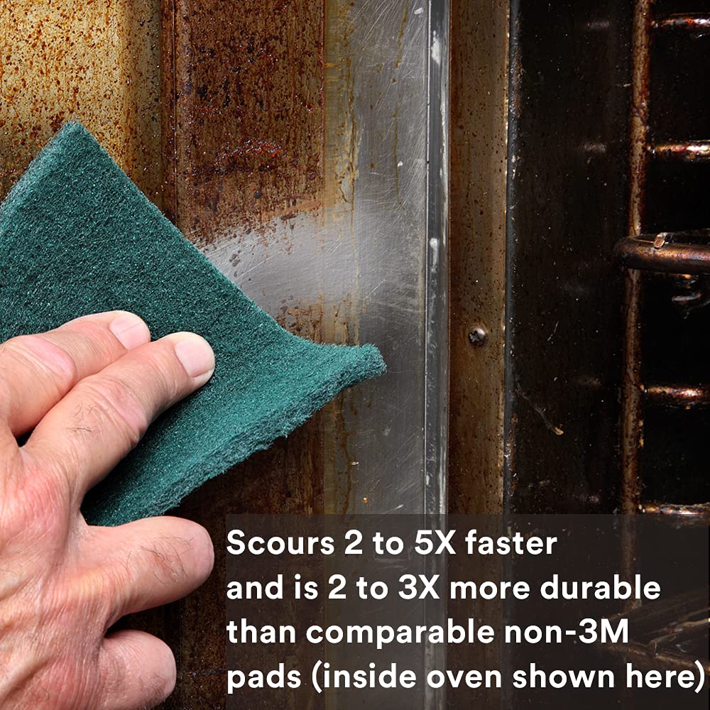 3M Scouring Pad 96-20, 20 Pads, 6” x 9”