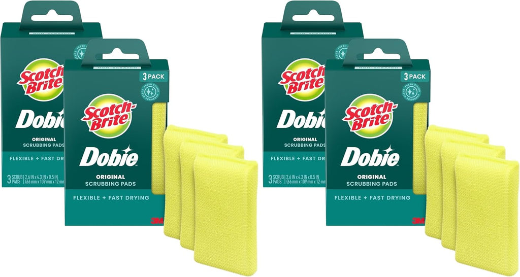 Scotch-Brite Dobie All Purpose Cleaning Pads, Count 6