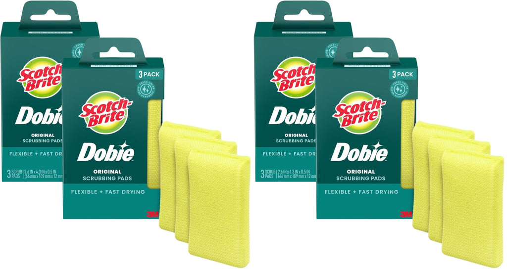 Scotch-Brite Dobie All Purpose Cleaning Pads, Count 6