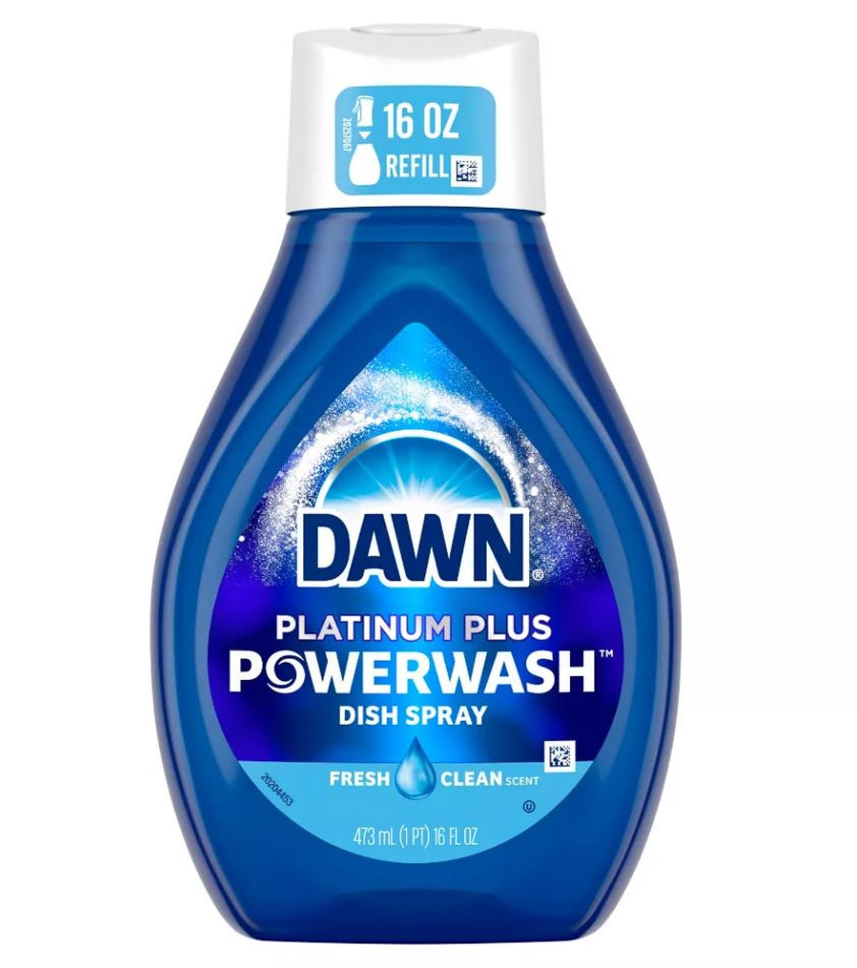 Dawn Powerwash Dish Soap Spray + 3 Dishwashing Liquid Refills Lemon, 4*16oz