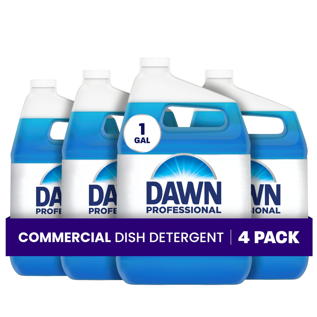 Dawn PRO Manual Pot & Pan Detergent, Bulk Liquid Dish Soap (1 gal, 2 pack)