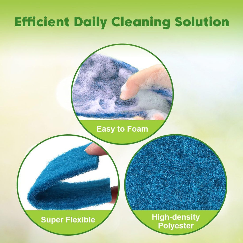 UNIMADE Non-Scratch Scouring Pads, 24Pcs Household Scour Pads