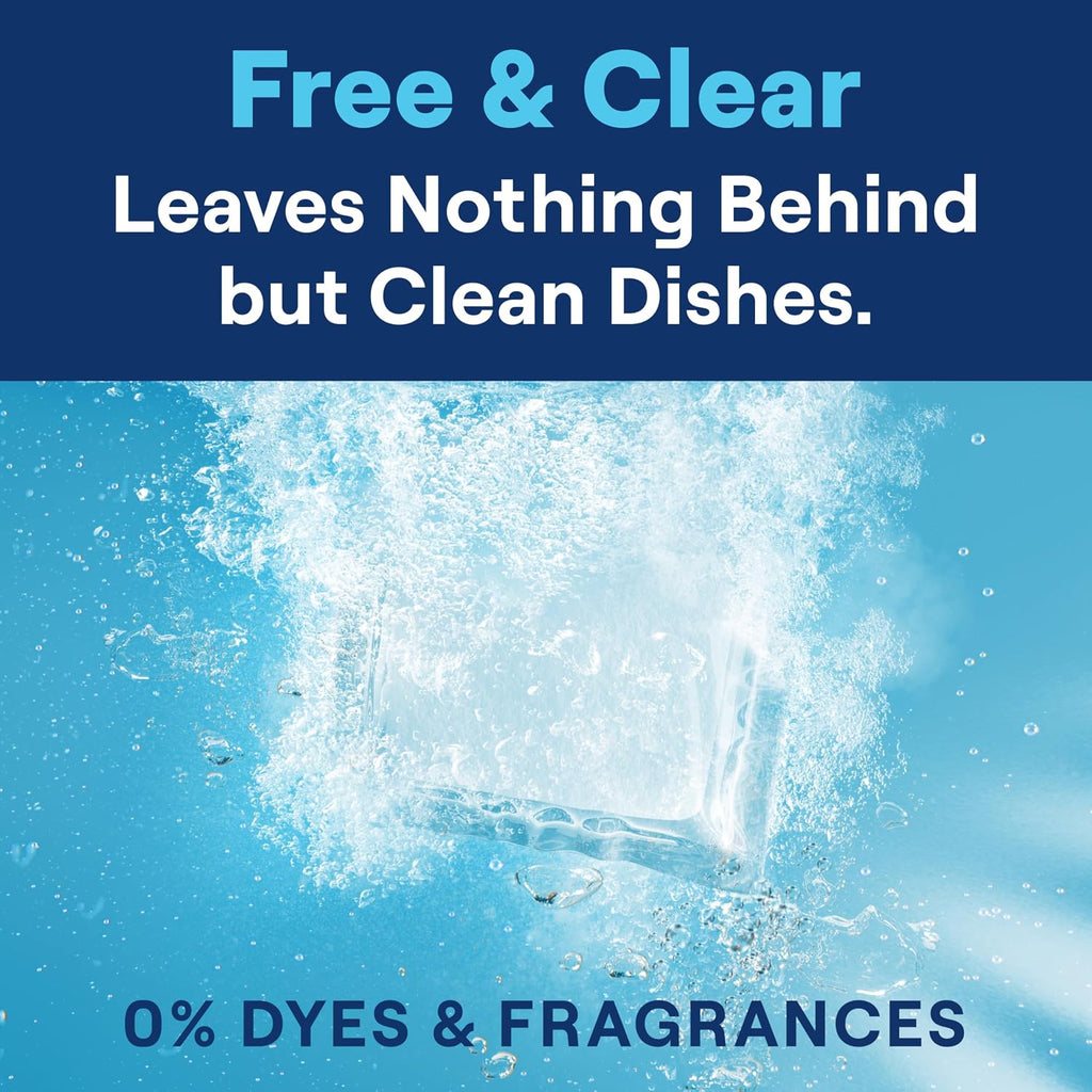 Seventh Generation Free & Clear Dishwasher Detergent Packs, 72 Count