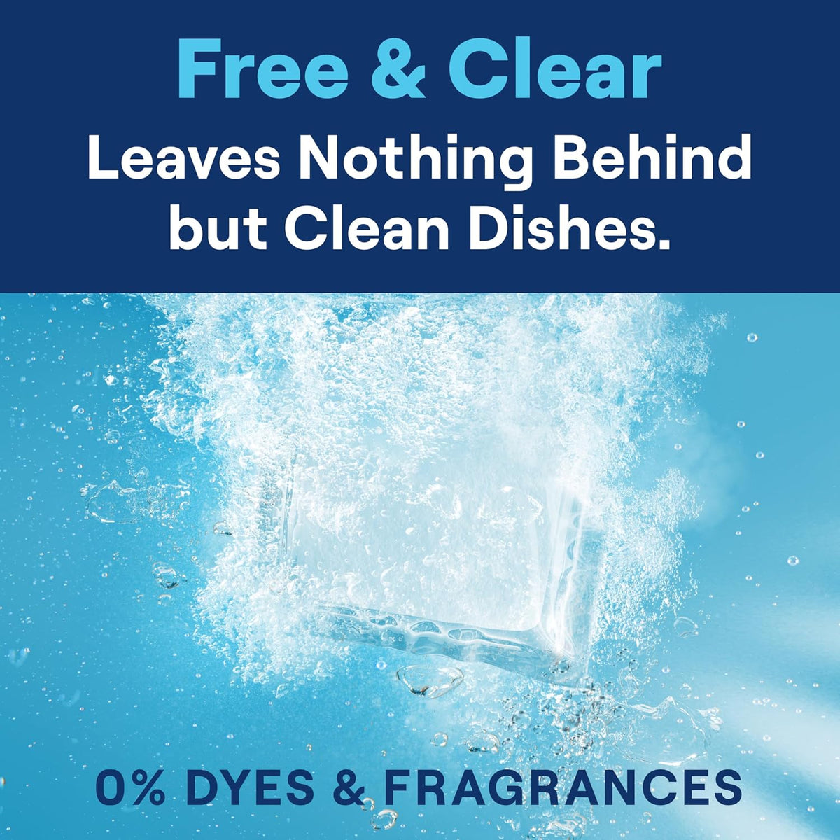 Seventh Generation Free & Clear Dishwasher Detergent Packs, 72 Count