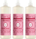 MRS. MEYER'S CLEAN DAY Liquid Dish Soap, Peppermint, 16 fl oz, 3 Pack