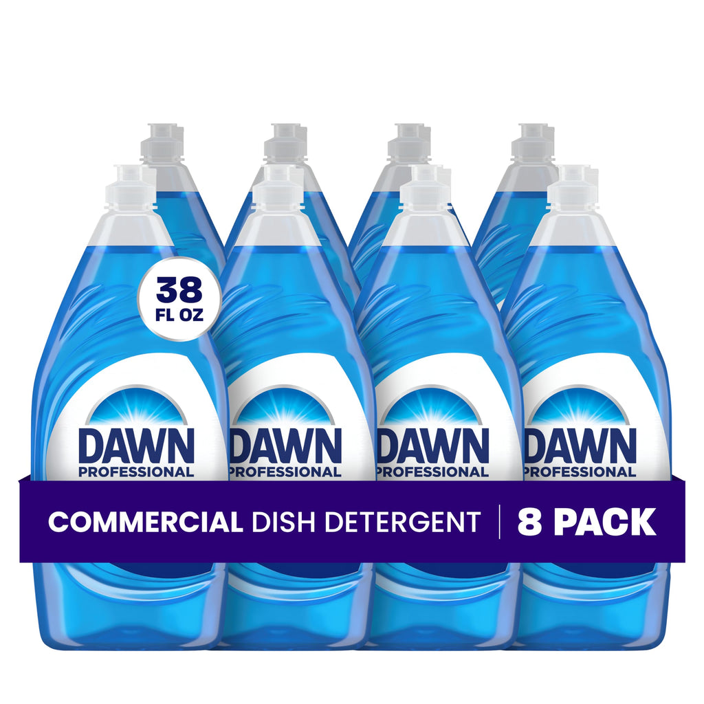 Dawn PRO Manual Pot & Pan Detergent, Bulk Liquid Dish Soap (1 gal, 2 pack)