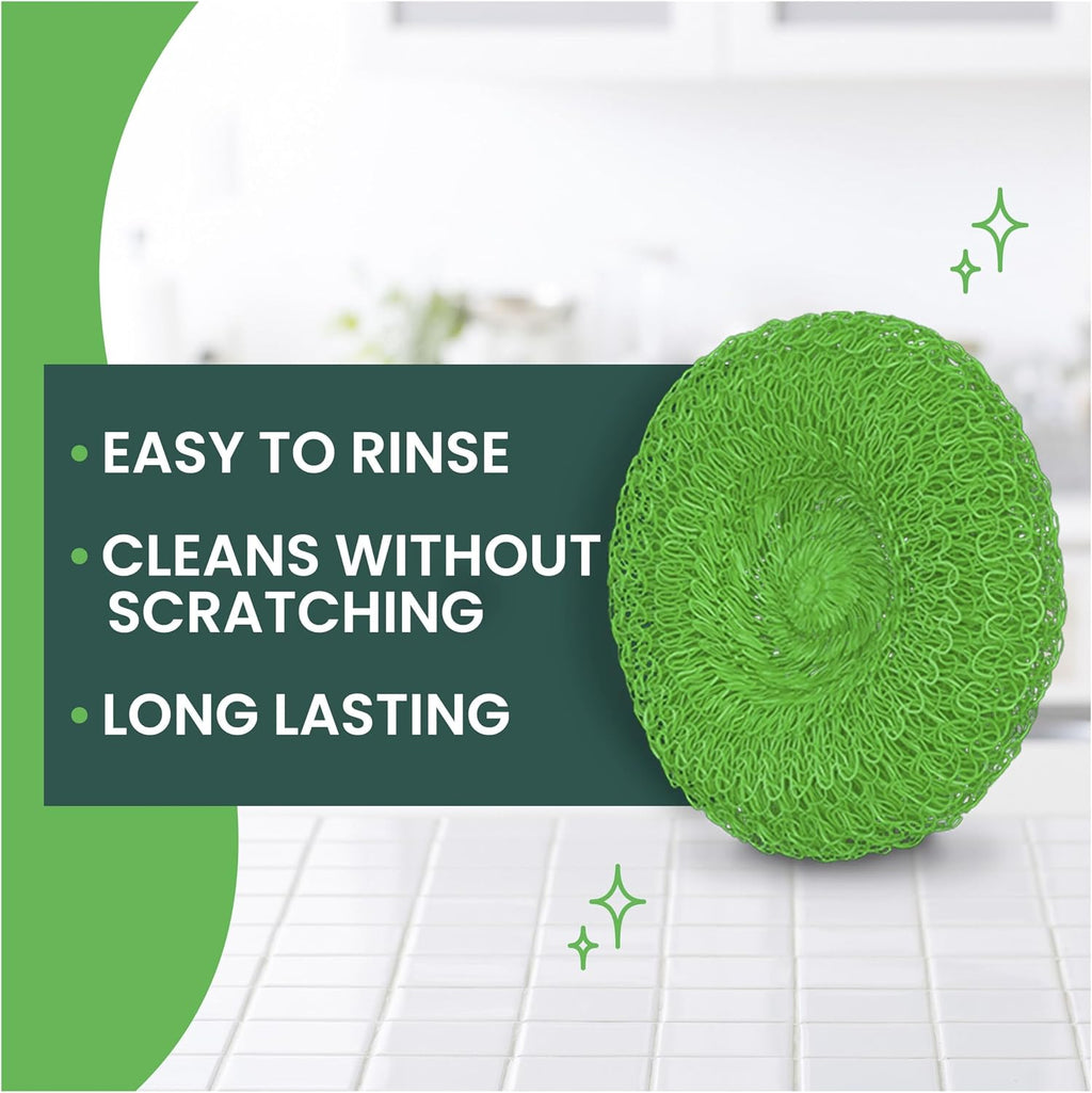 Scotch-Brite Non-Scratch Plastic Scrubbing Pads, 3 Pack