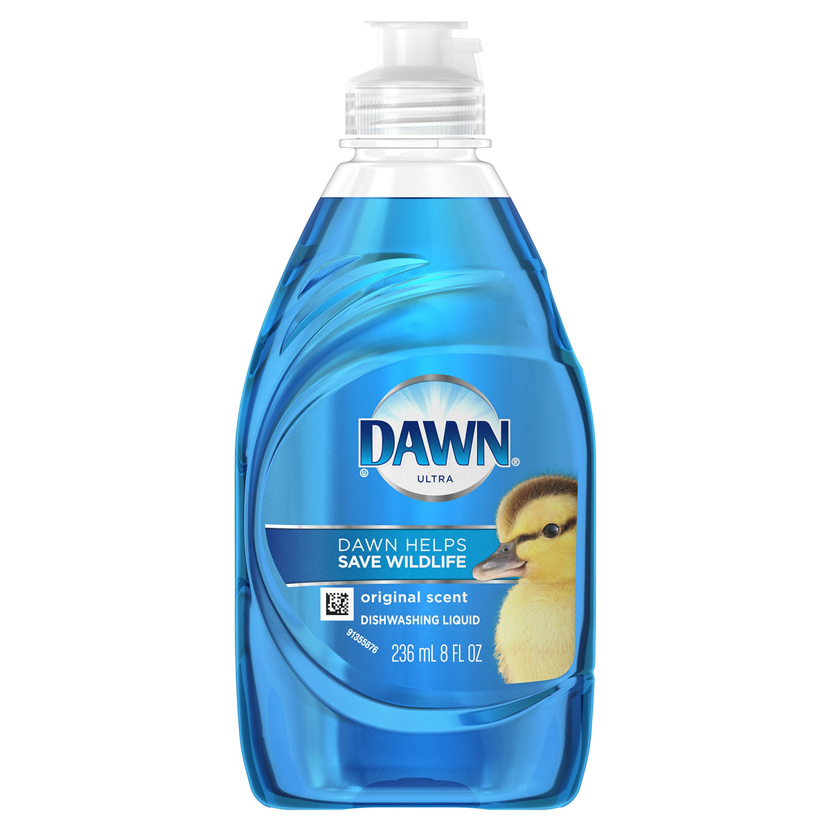 Dawn Ultra Original Dish Soap Refill Jug Large Size Blue Liquid Dishwashing Detergent, Powerful Soap for Grease, 51.5oz (Pack of 2)