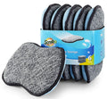 Multi-Purpose Sponges Kitchen By Scrub-it - Non-Scratch Microfiber sponges for Cleaning, Along with Heavy Duty Scrubbing Power - Reusable Dish Sponge for Dishes, Pots and Pans (6 Pack, Small)