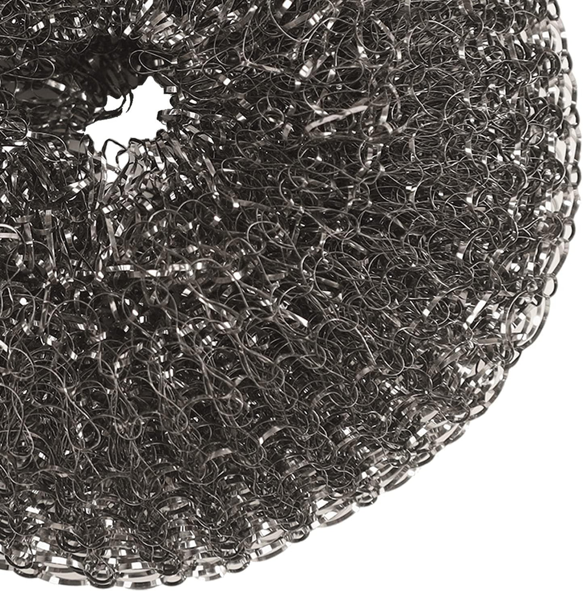 Stainless Steel Wool BBQ Grill Cleaning Scrubber Pads, 4 Pack