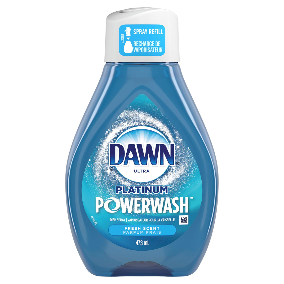 Dawn Powerwash Dish Soap Spray + 3 Dishwashing Liquid Refills Lemon, 4*16oz
