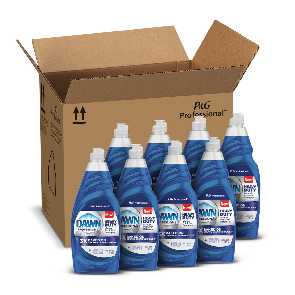 Dawn PRO Heavy Duty Manual Pot & Pan Detergent, Dish Soap (1 gal, 2 pack)