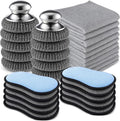 30 Pcs Kitchen Cleaning Set with Dish Sponge Cleaning Cloth Steel Scrubber